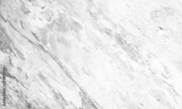 Fototapeta White marble surface background with beautiful natural patterns gray and white marble tile background for interior and exterior.