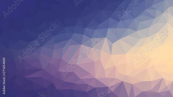 Obraz gradient background low polly lilac shades
