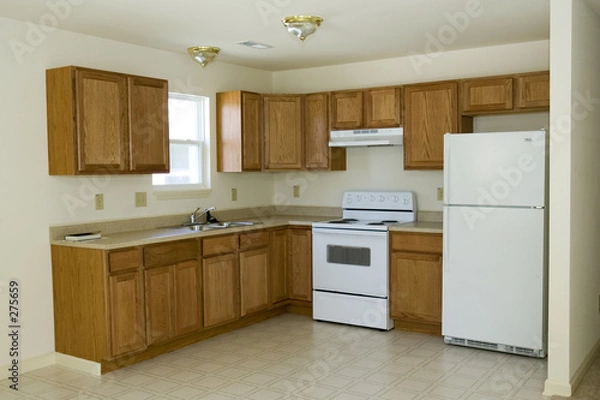 Fototapeta brand new kitchen