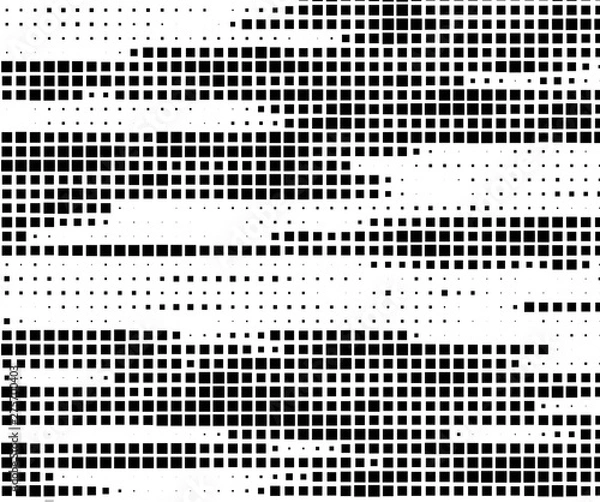 Fototapeta Abstract geometric pattern with small and large squares