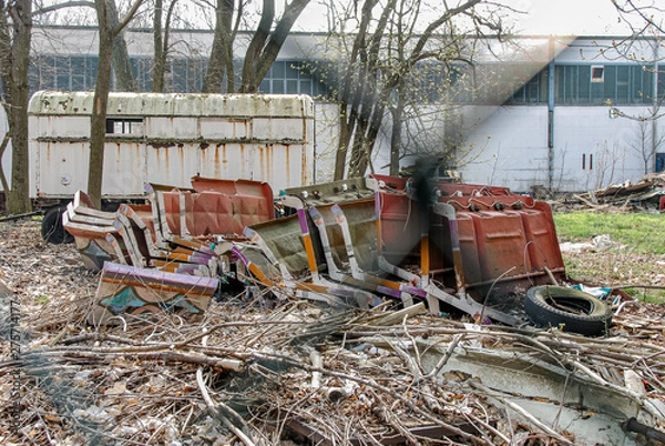 Fototapeta Trash Yard