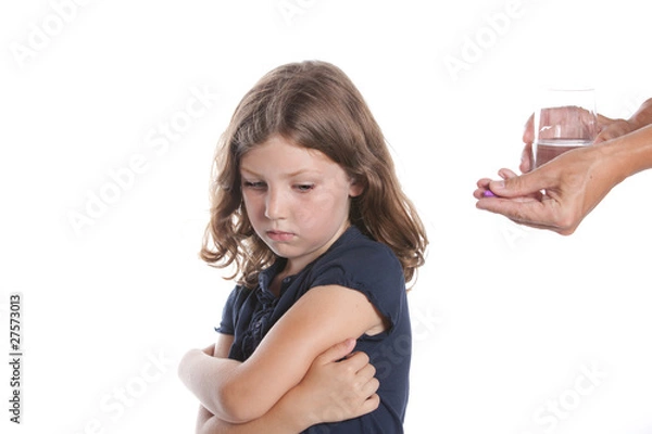 Obraz Kid Hates Pills