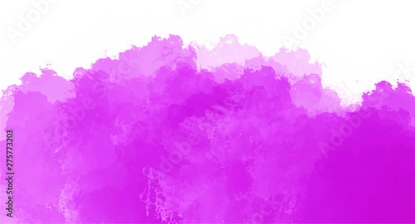 Fototapeta Pink watercolor background for your design, watercolor background concept, vector.