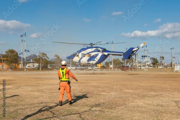 Obraz ヘリコプター救急搬送