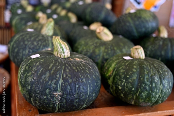 Obraz かぼちゃの売り場