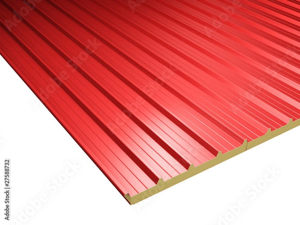 Obraz Red Roof Panels