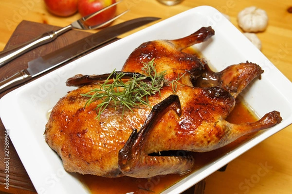 Obraz Baked duck