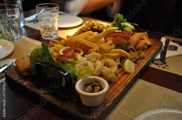 Obraz Tabla de comida