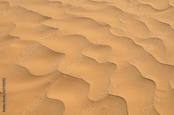 Fototapeta Sand in Sahara desert as background