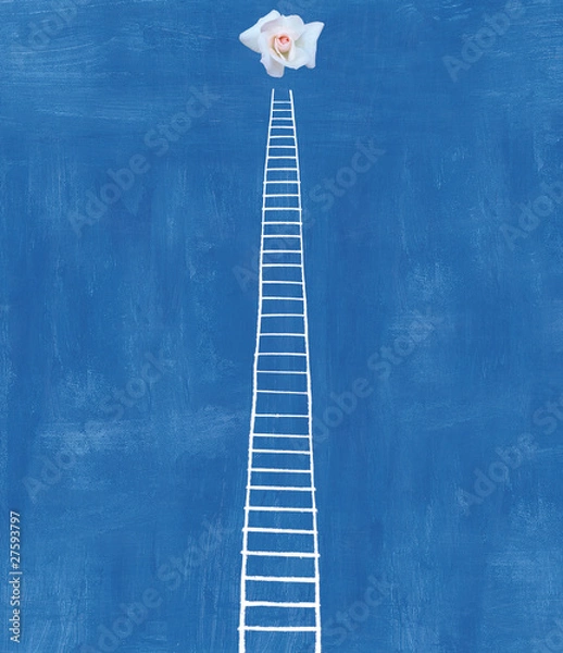 Fototapeta scala verso il paradiso