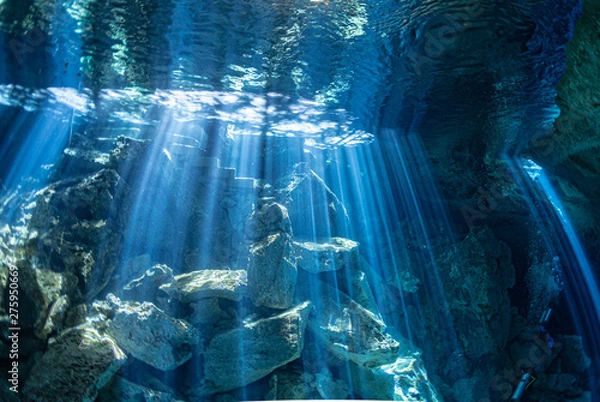 Obraz Meksyk cenote Chikin ha