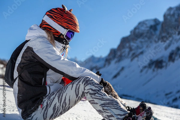 Obraz rider in full concentration 