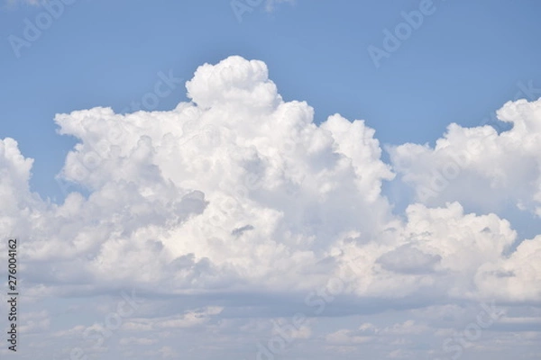 Fototapeta Clouds Cirrocumlus during the day. Clouds in the blue sky.