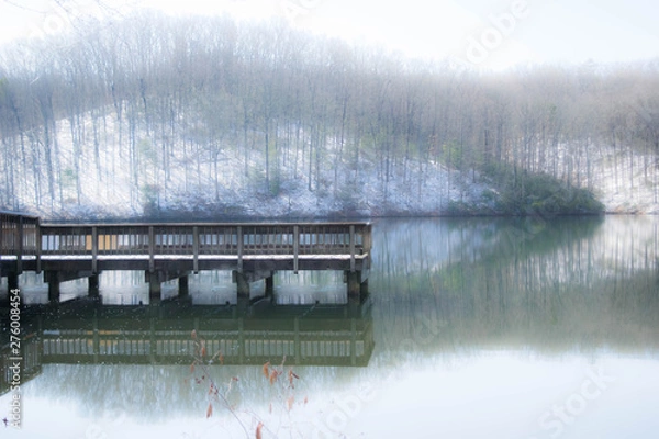 Fototapeta hazy dock