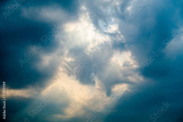 Fototapeta 陽の光透かす天の雲DSC0342