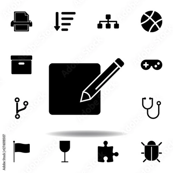 Fototapeta printing paper icon. Signs and symbols can be used for web, logo, mobile app, UI, UX