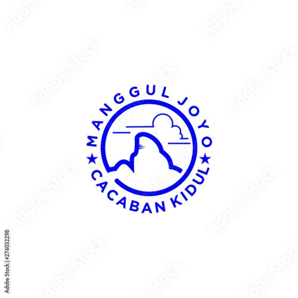 Fototapeta mountain vector for inspiration