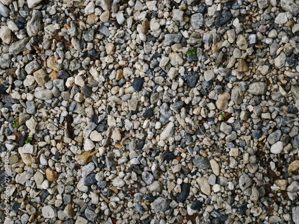 Obraz stone background, pebble beach texture