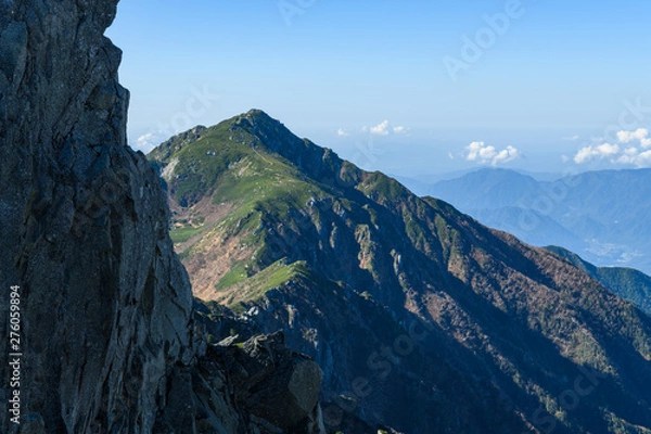 Fototapeta  晩秋の三ノ沢岳