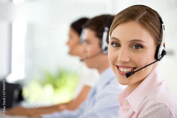 Obraz W call center