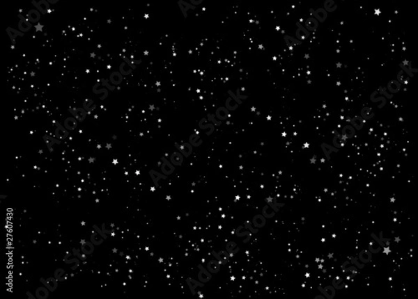 Obraz Nachthimmel mit vielen Sternen