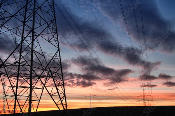 Obraz Electric Sunrise