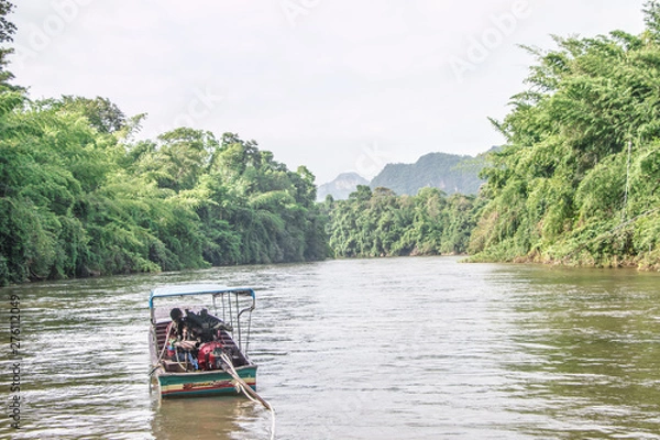 Obraz Mountain and river views