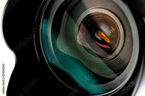 Obraz Close up of a photographic lens