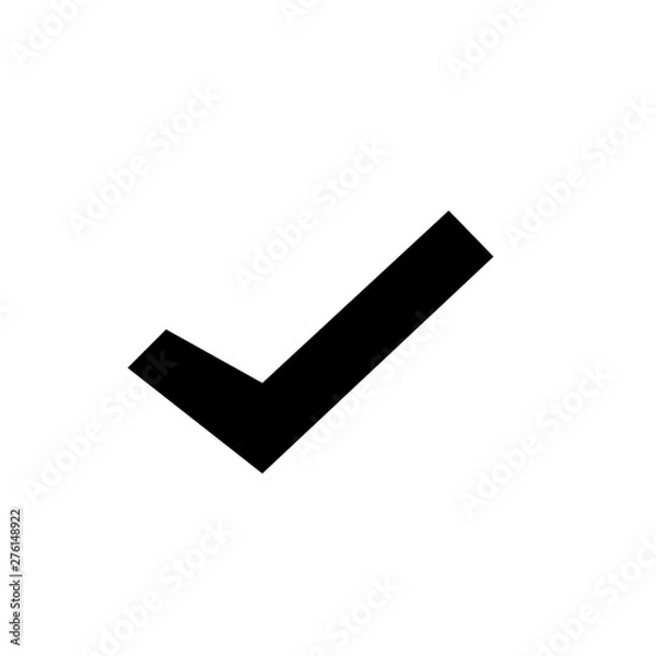 Fototapeta Approved icon. Check list symbol
