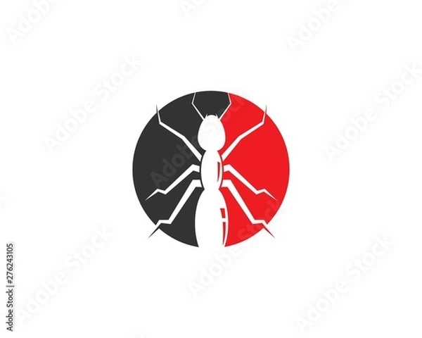 Obraz Ant Logo template vector illustration design