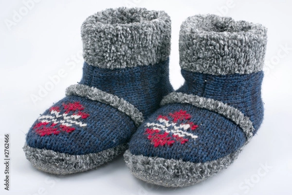 Obraz winter slippers