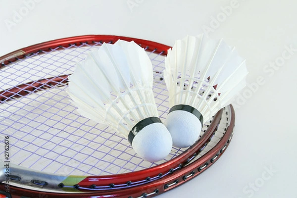 Fototapeta badminton rackets