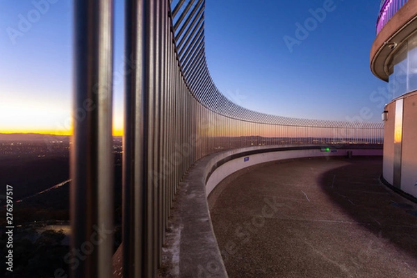 Obraz Canberra Tower Sunset