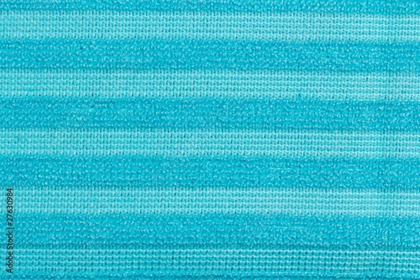 Fototapeta Blue nylon textile