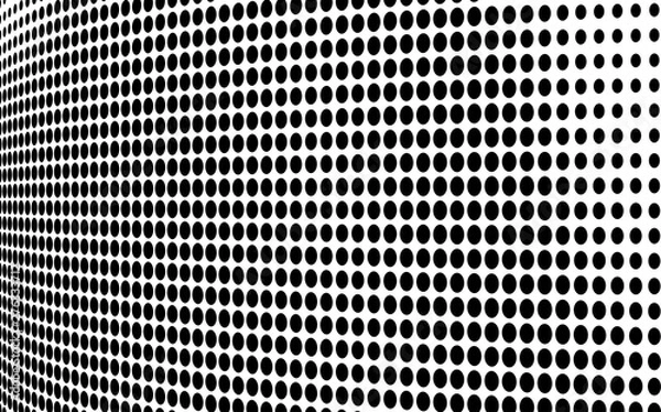 Fototapeta Abstract halftone wave dotted background.
