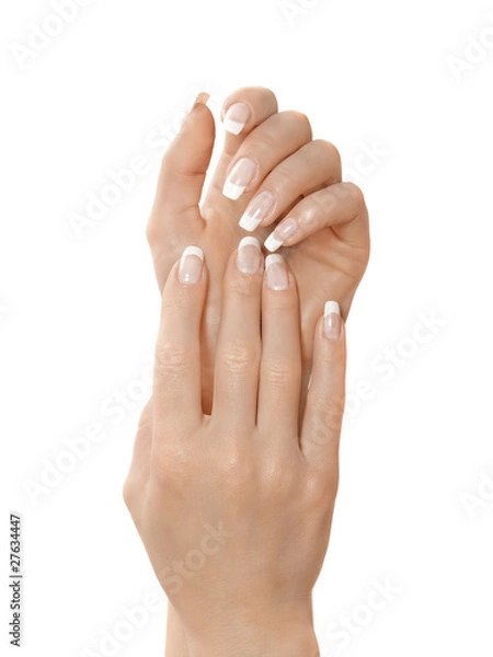 Obraz care for sensuality woman hands