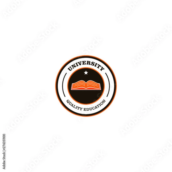 Fototapeta University Logo Template