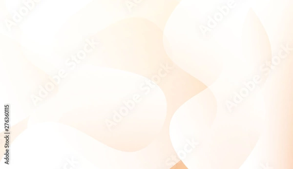 Fototapeta Template Creative Background With Curves Lines. For Cover Page, Landing Page, Banner. Colorful Vector Illustration