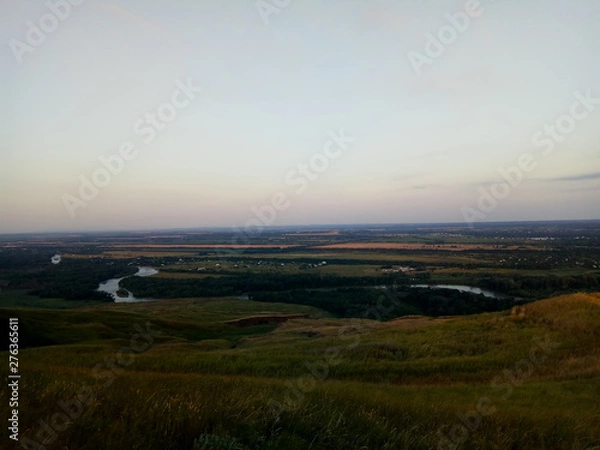 Fototapeta sunset on the beach