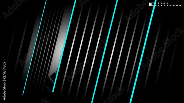 Fototapeta Abstract vector background. Geometric Lines - Creative and Inspiration Design