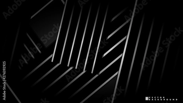 Fototapeta Abstract vector background. Geometric Lines