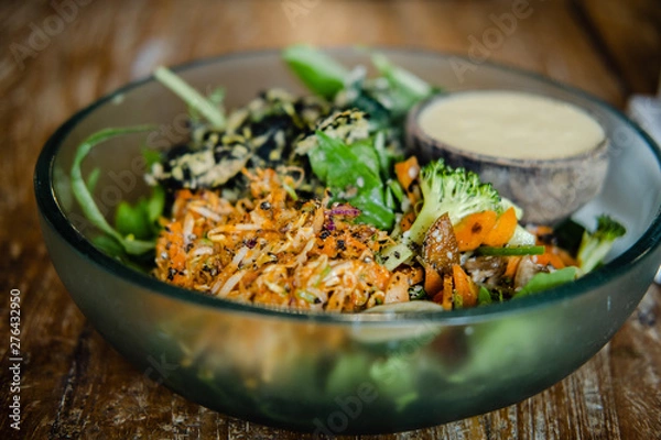 Obraz Vegan Buddha bowl salad