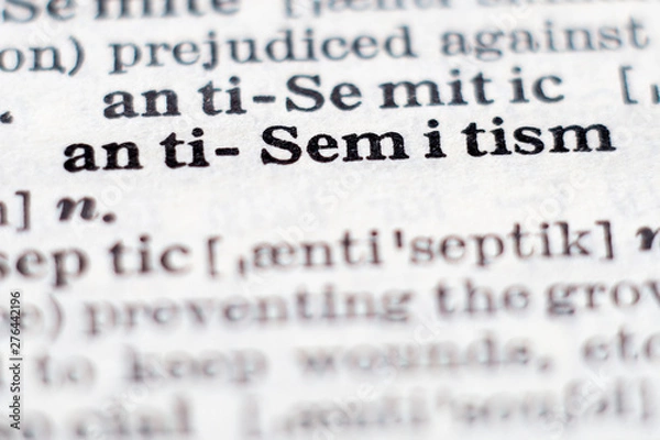 Obraz Definition of word antisemitism