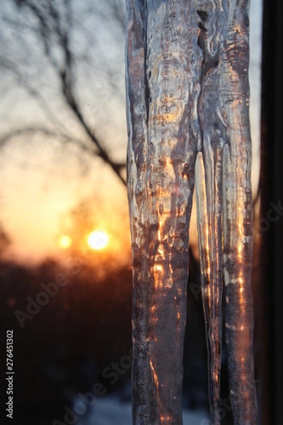 Fototapeta Icy Sunrise