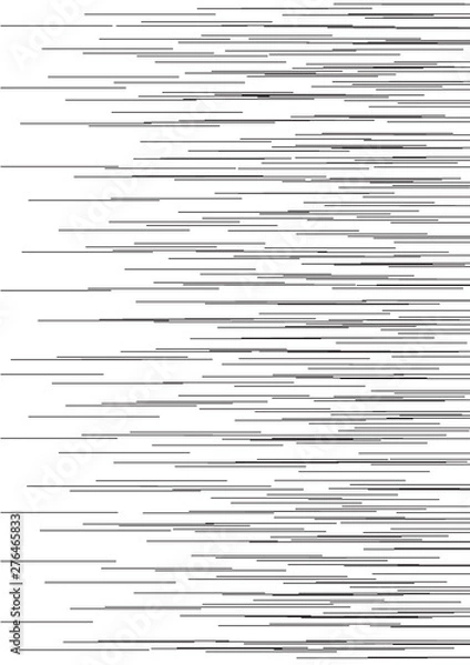 Fototapeta Abstract geometric background. Installed isolated lines. The effect of motion for your design. Black lines on a white background.Dinamic lines or rays.Vector.EPS10