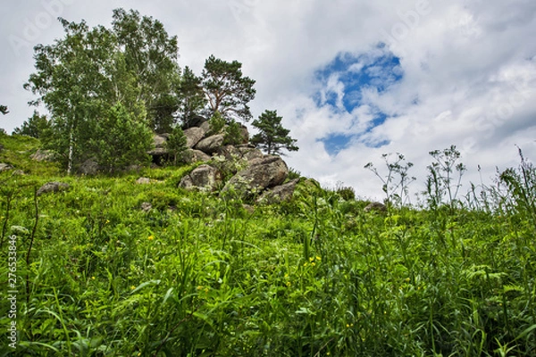 Obraz the view of the mountains in the Altai