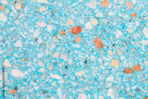 Fototapeta background image of gray terrazzo floor.