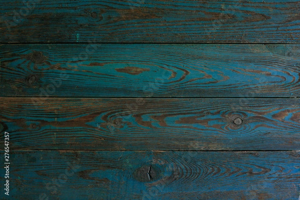 Obraz wood texture blue