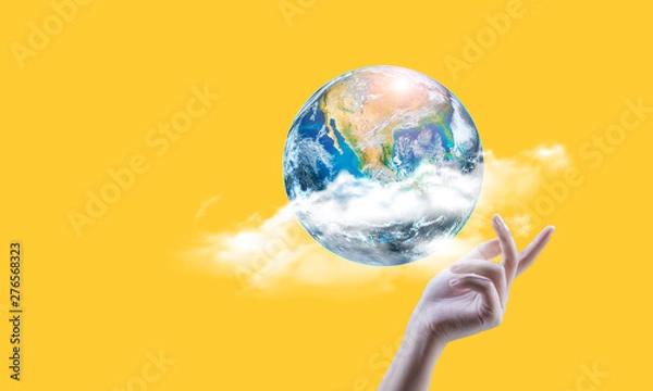 Fototapeta Earth or world  Elements of this image furnished by NASA
