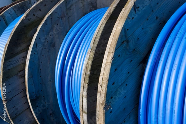 Obraz Industrial cable spool